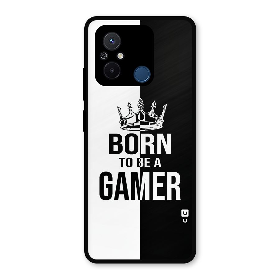 Born To Be Gamer Metal Back Case for Poco C55