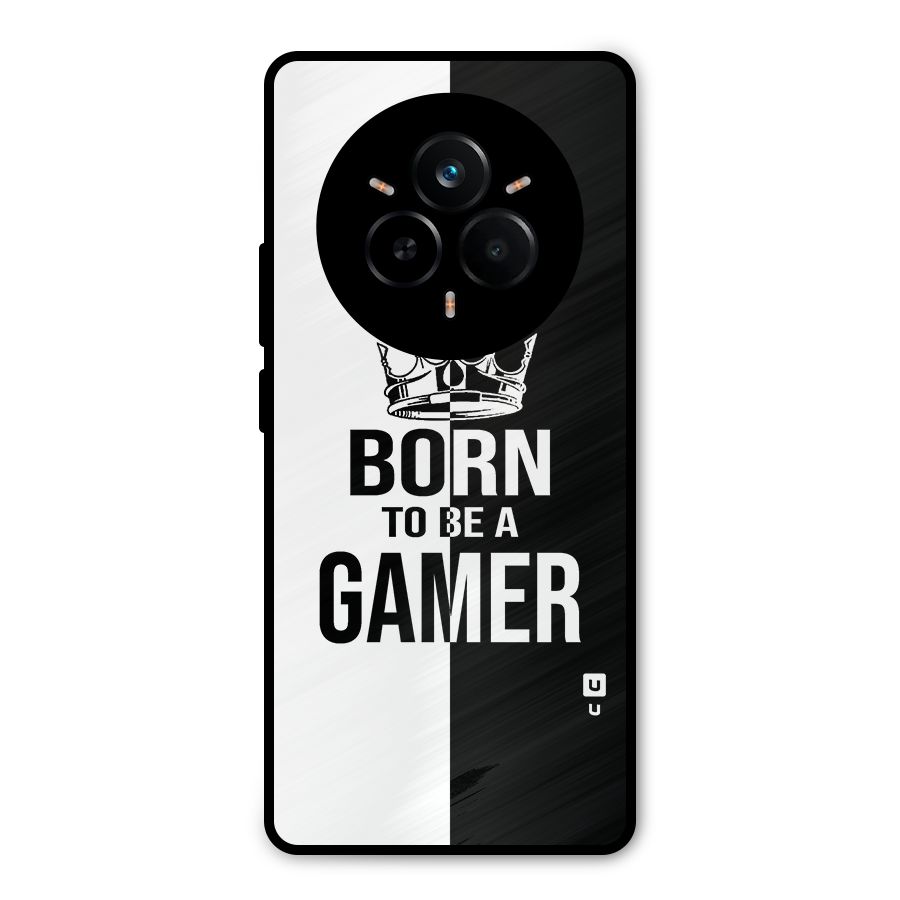 Born To Be Gamer Metal Back Case for Realme 14 Pro