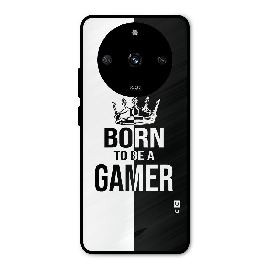 Born To Be Gamer Metal Back Case for Realme Narzo 60 5G