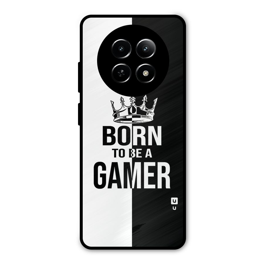 Born To Be Gamer Metal Back Case for Realme Narzo 70x 5G