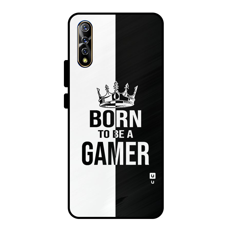 Born To Be Gamer Metal Back Case for Vivo S1