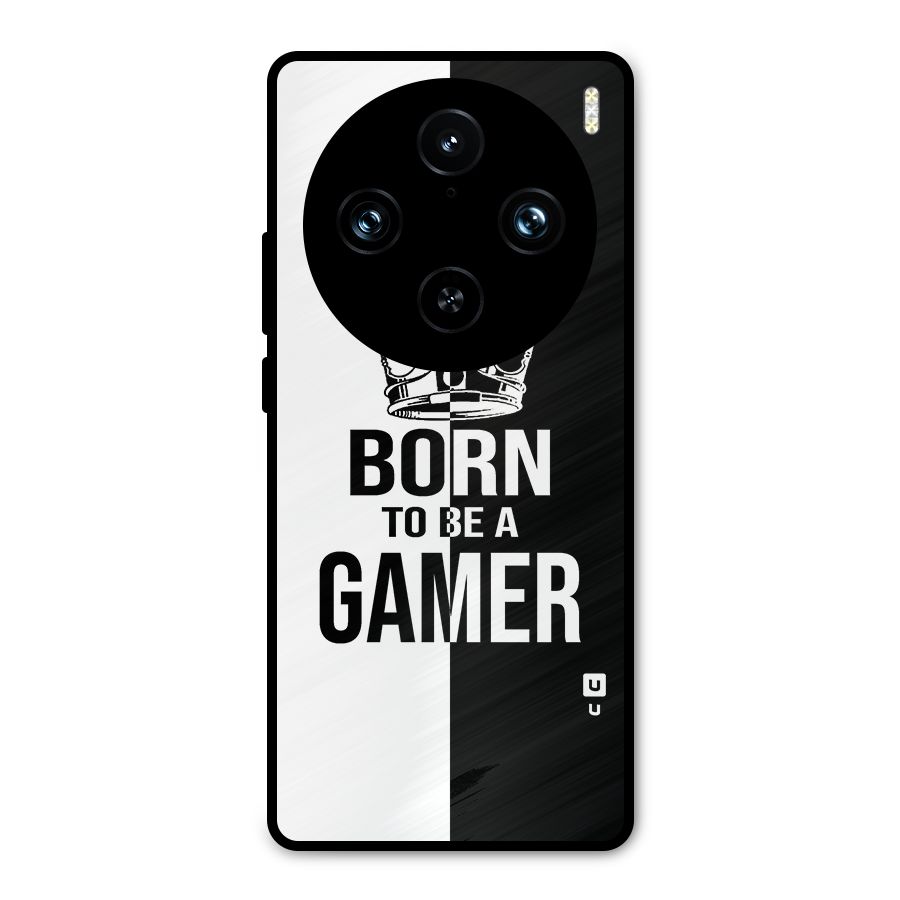 Born To Be Gamer Metal Back Case for Vivo X100 Pro