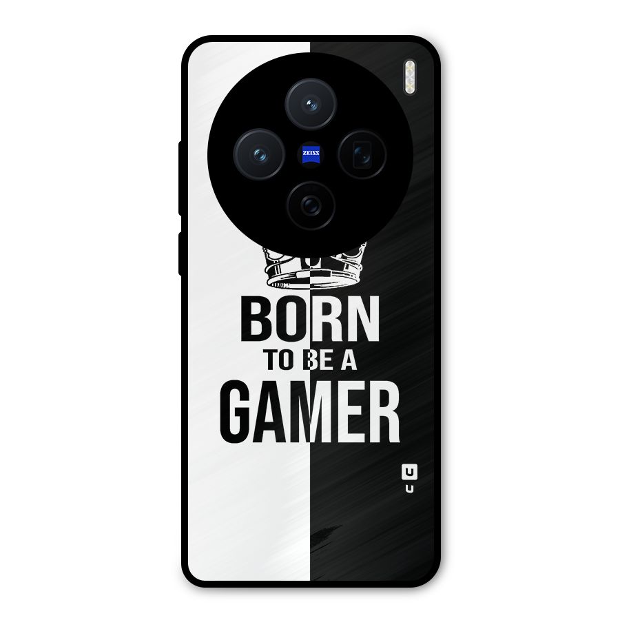 Born To Be Gamer Metal Back Case for Vivo X200