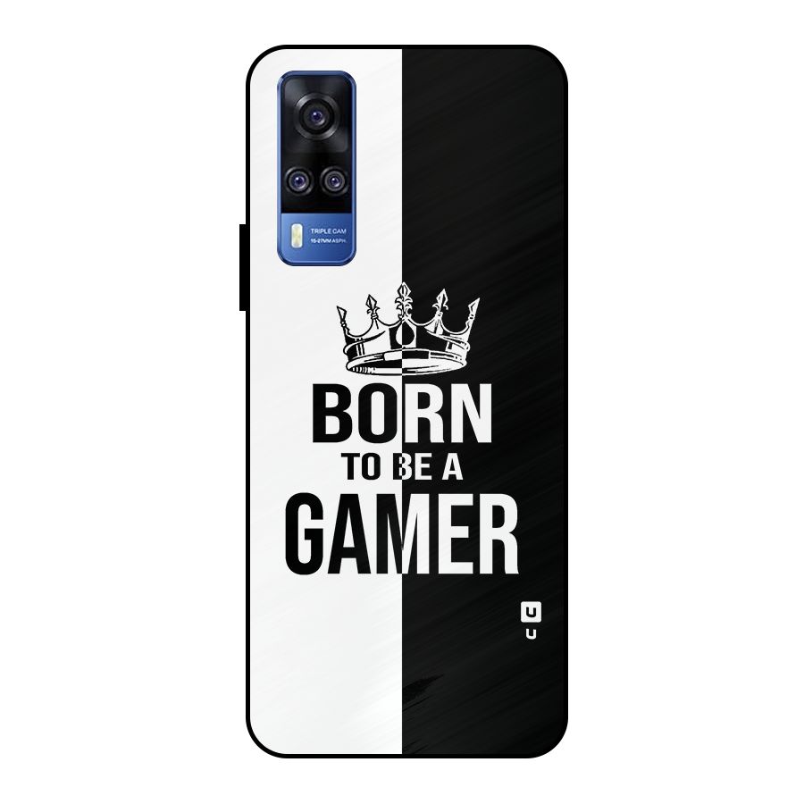 Born To Be Gamer Metal Back Case for Vivo Y51
