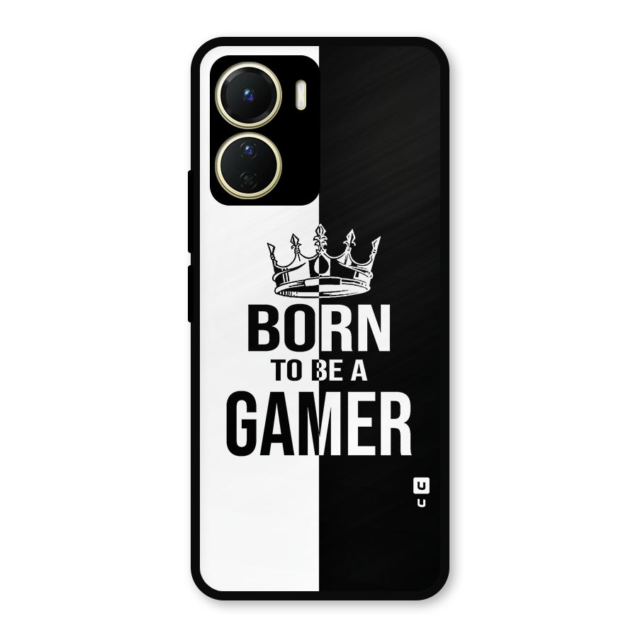 Born To Be Gamer Metal Back Case for Vivo Y56