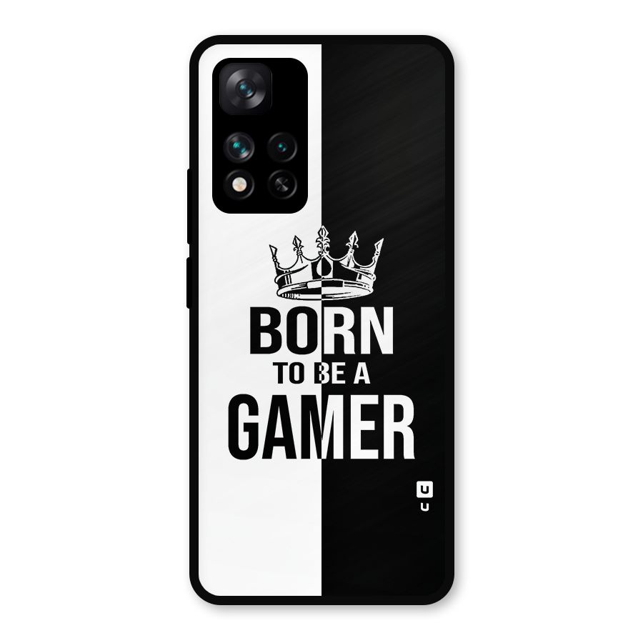 Born To Be Gamer Metal Back Case for Xiaomi 11i 5G