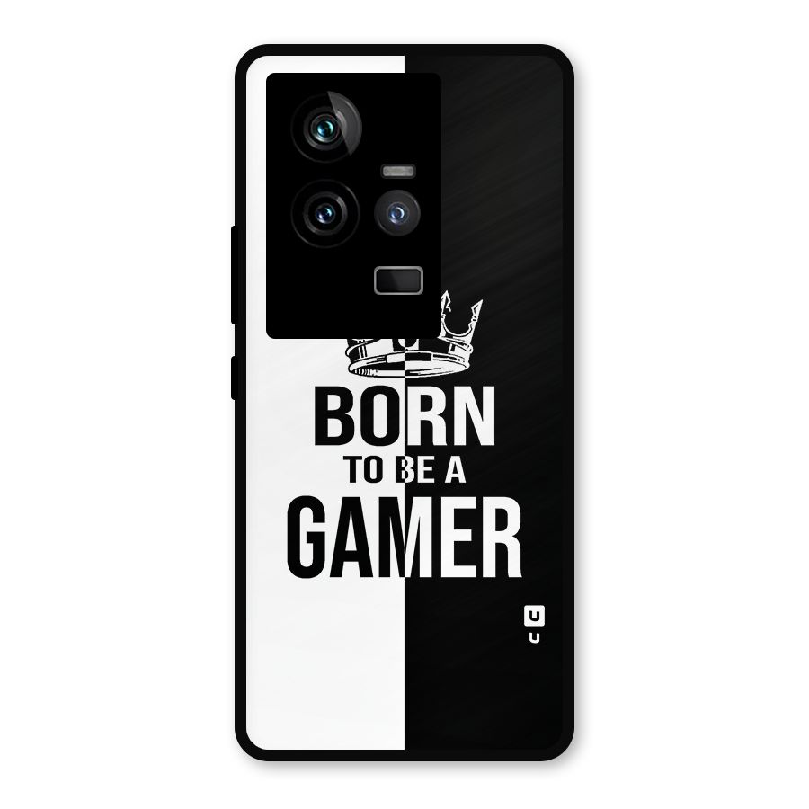 Born To Be Gamer Metal Back Case for iQOO 11 5G