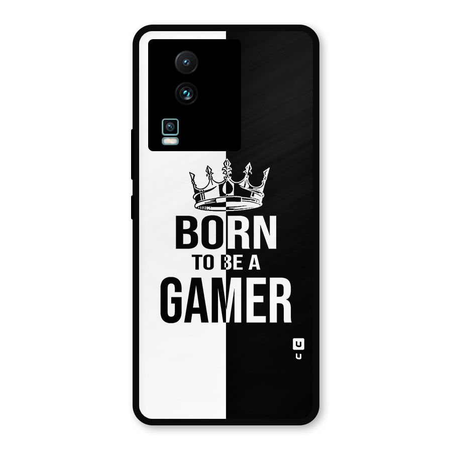 Born To Be Gamer Metal Back Case for iQOO Neo 7 Pro