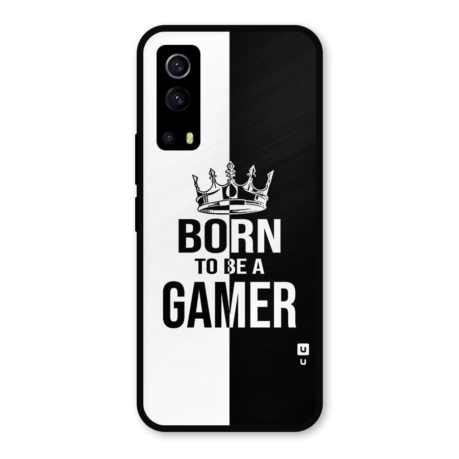 Born To Be Gamer Metal Back Case for iQOO Z3
