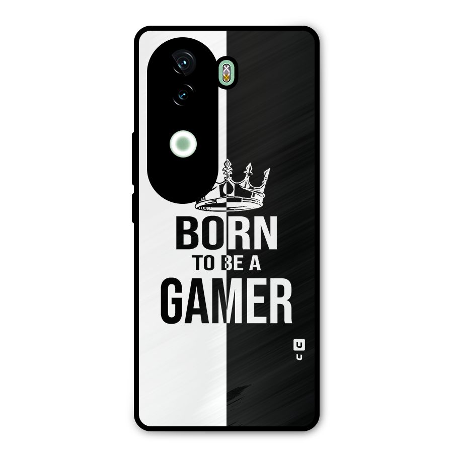 Born To Be Gamer Metal Back Case for iQOO Z9s