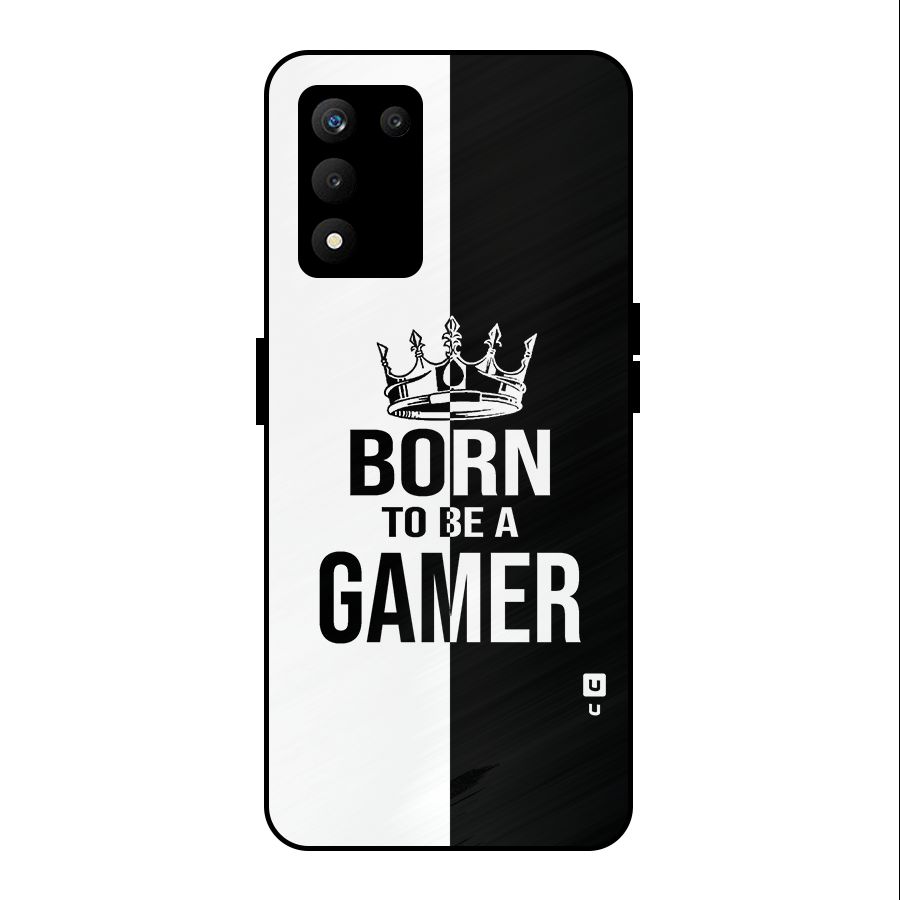 Born To Be Gamer Metal Back Case for realme 9 5G SE