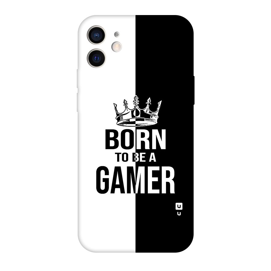 Born To Be Gamer Original Polycarbonate Back Case for iPhone 12