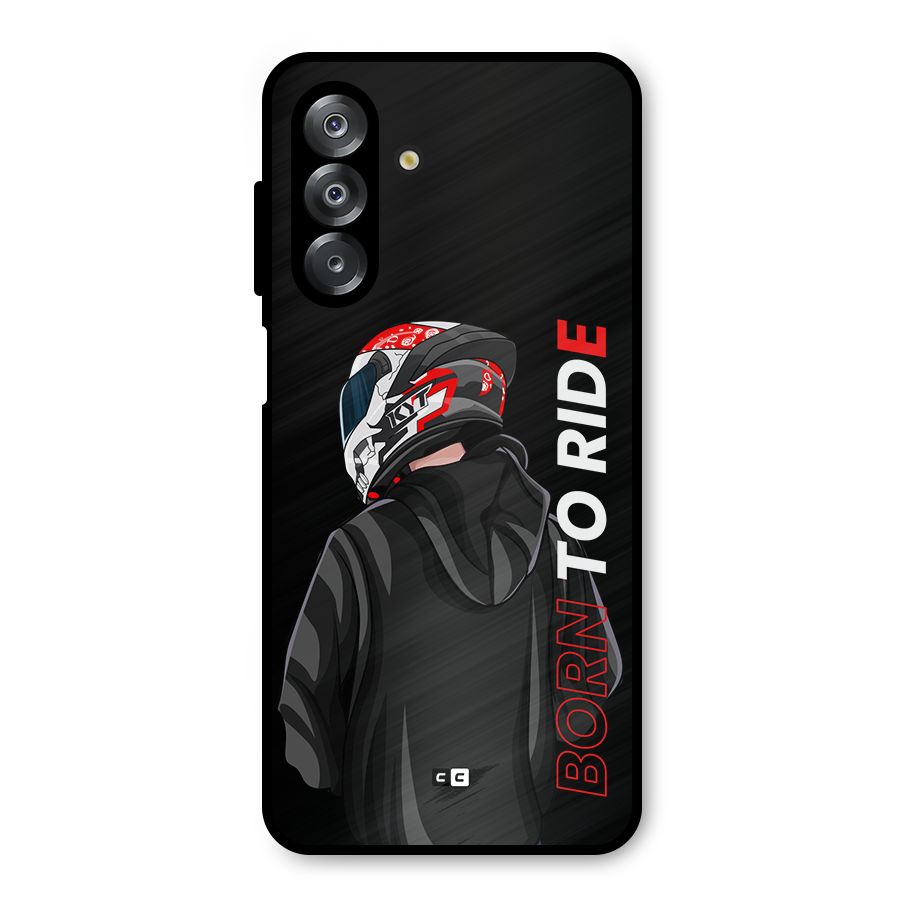 Born To Ride Metal Back Case for Galaxy A26