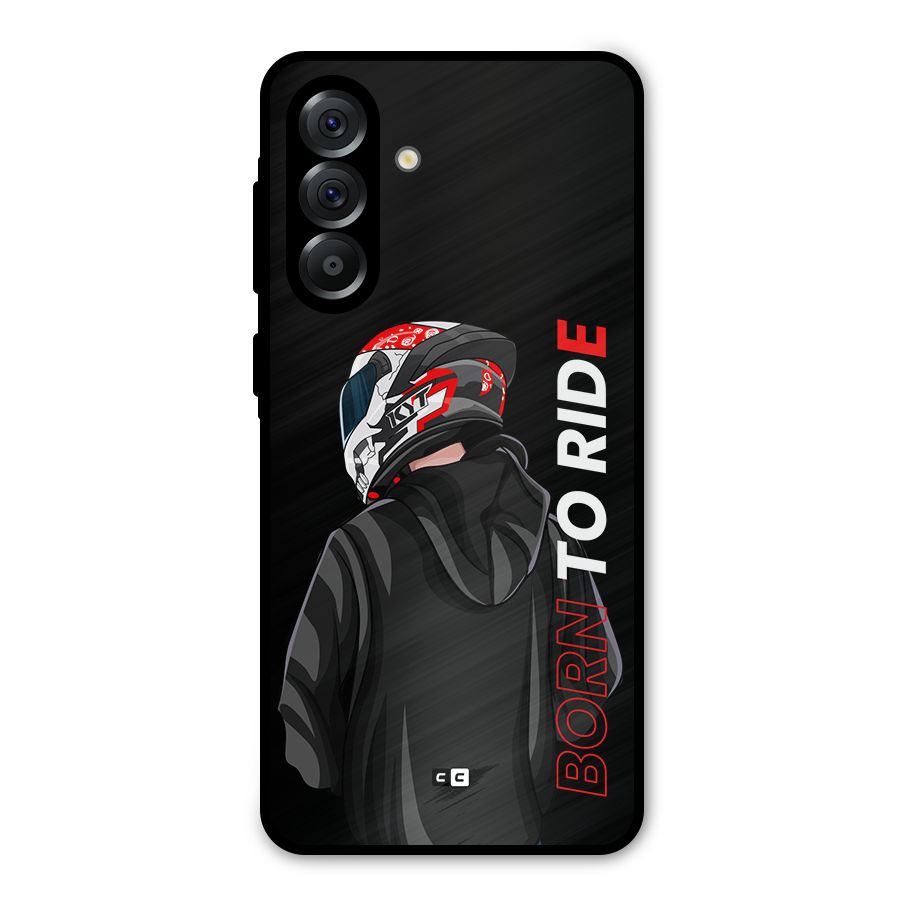 Born To Ride Metal Back Case for Galaxy A36