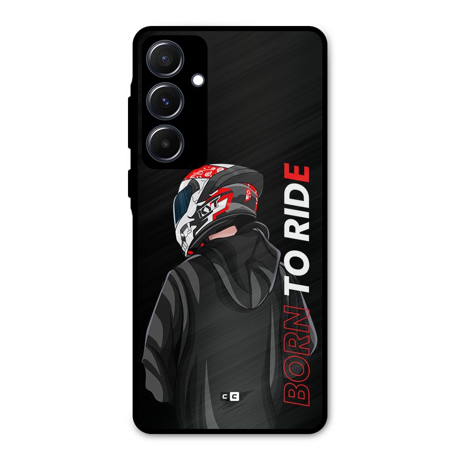 Born To Ride Metal Back Case for Galaxy A55