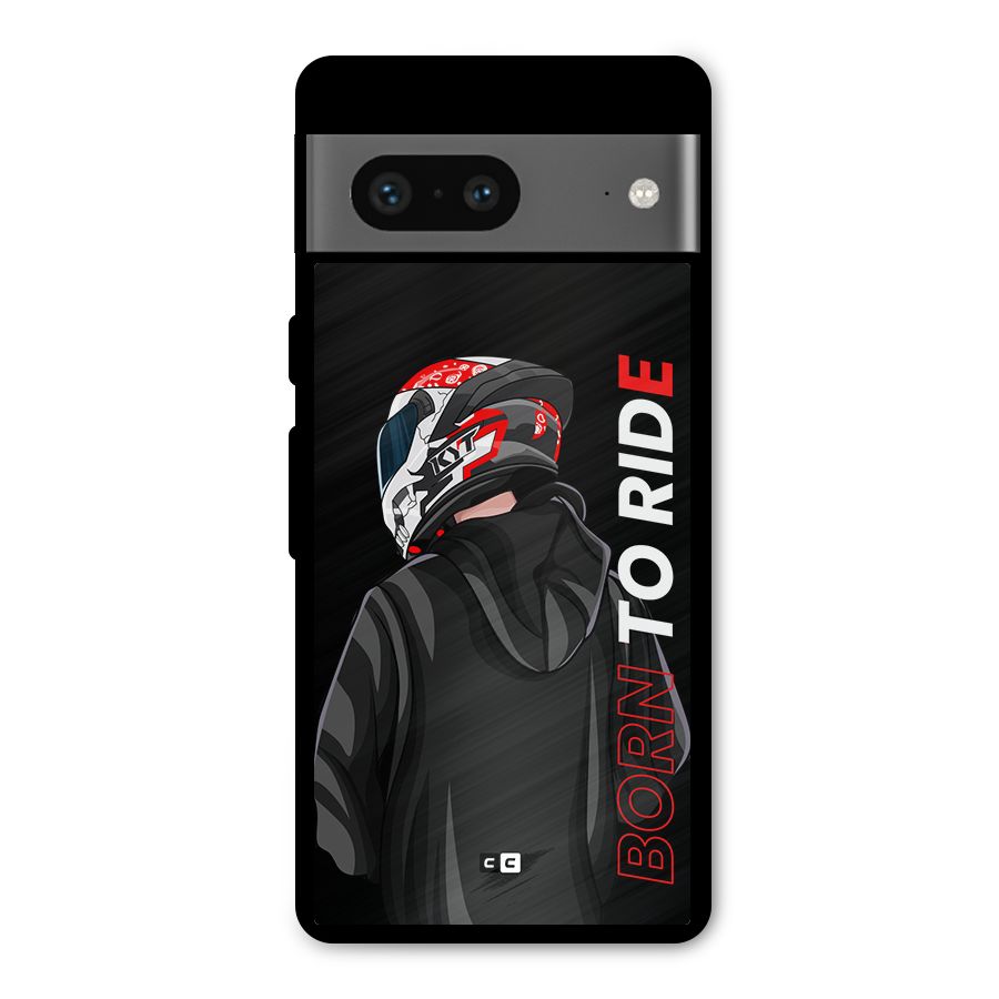 Born To Ride Metal Back Case for Google Pixel 7