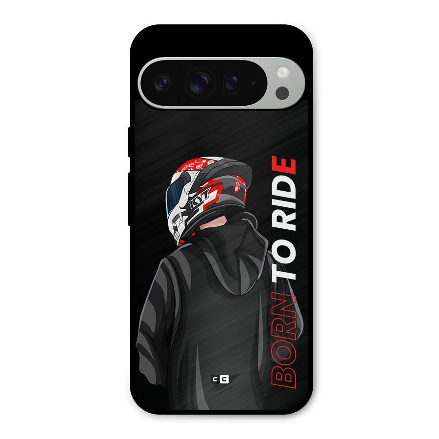 Born To Ride Metal Back Case for Google Pixel 9 Pro XL