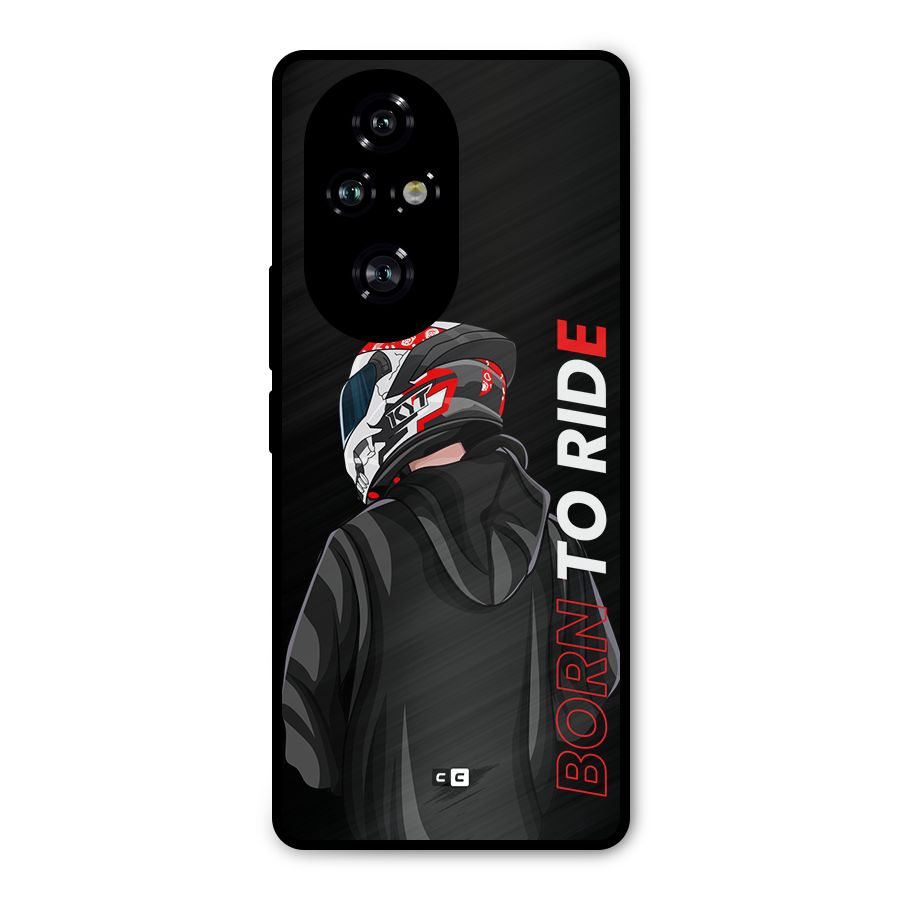 Born To Ride Metal Back Case for Honor 200 Pro