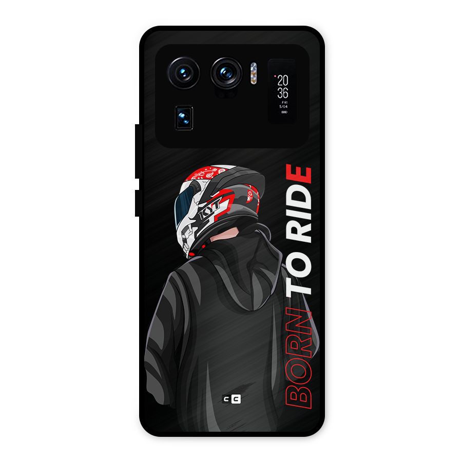Born To Ride Metal Back Case for Mi 11 Ultra