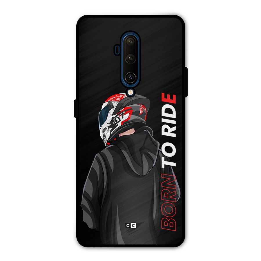 Born To Ride Metal Back Case for OnePlus 7T Pro
