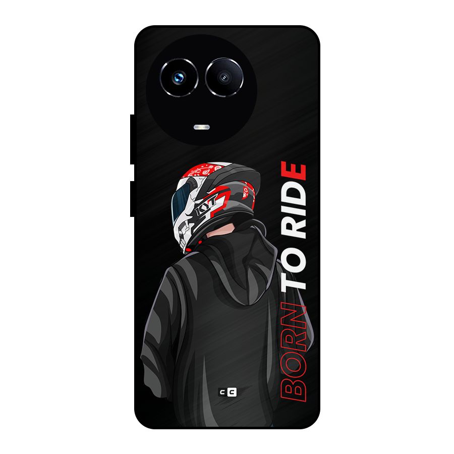 Born To Ride Metal Back Case for Realme Narzo 60X