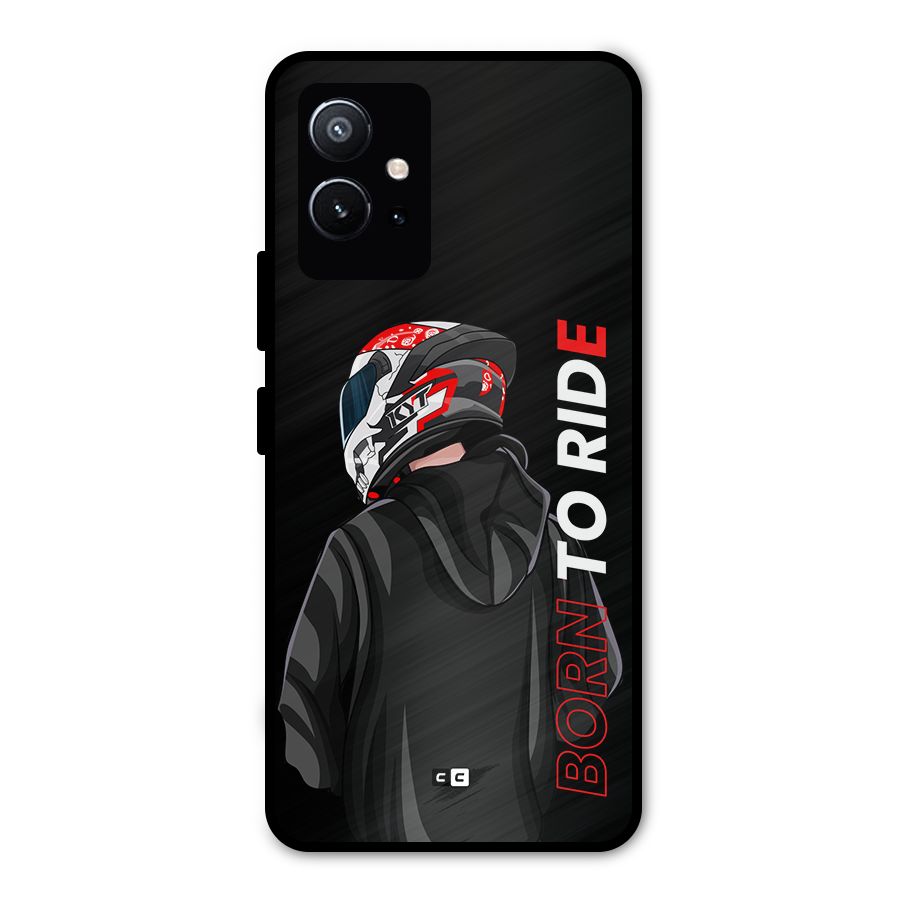 Born To Ride Metal Back Case for Vivo T1 5G