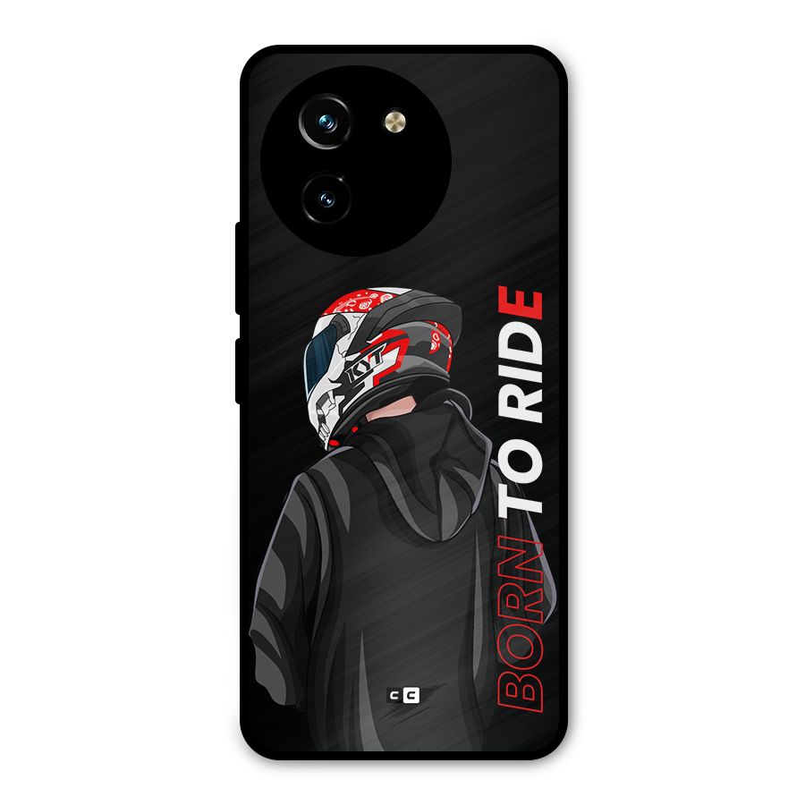 Born To Ride Metal Back Case for Vivo T3x