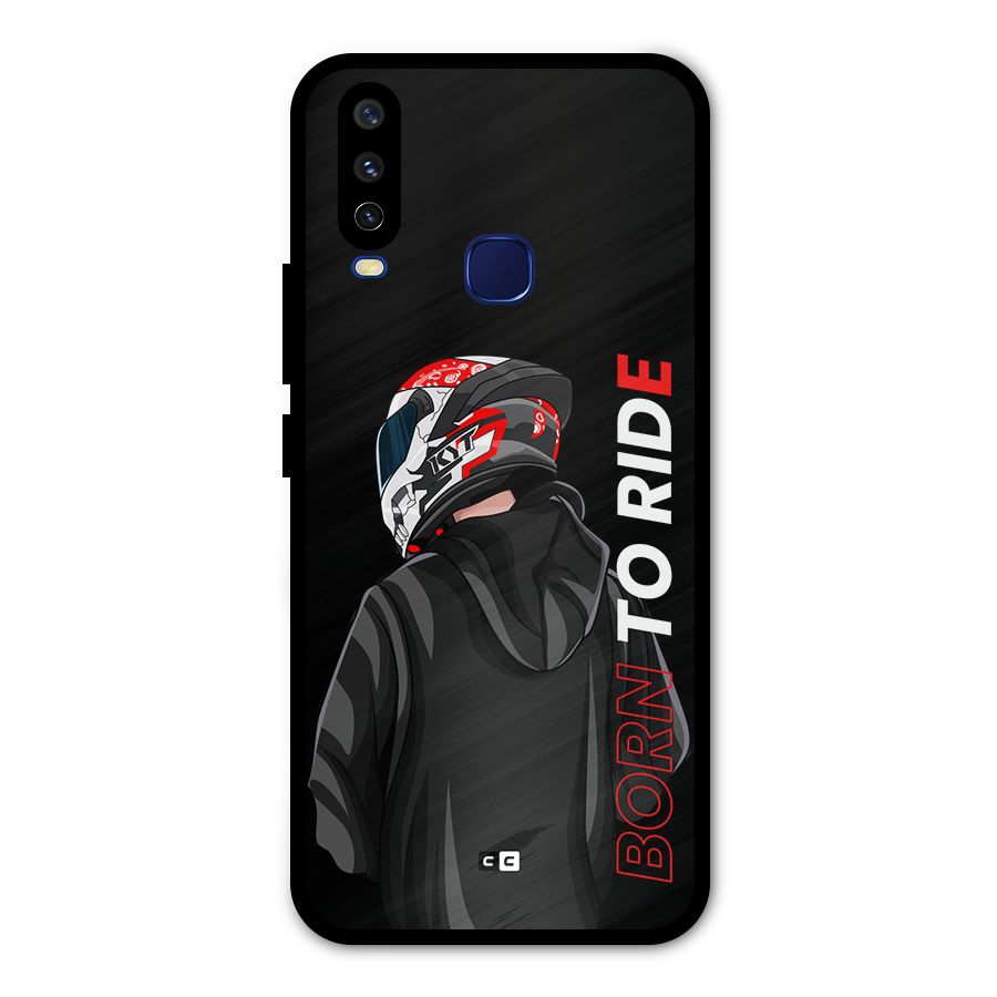 Born To Ride Metal Back Case for Vivo V17