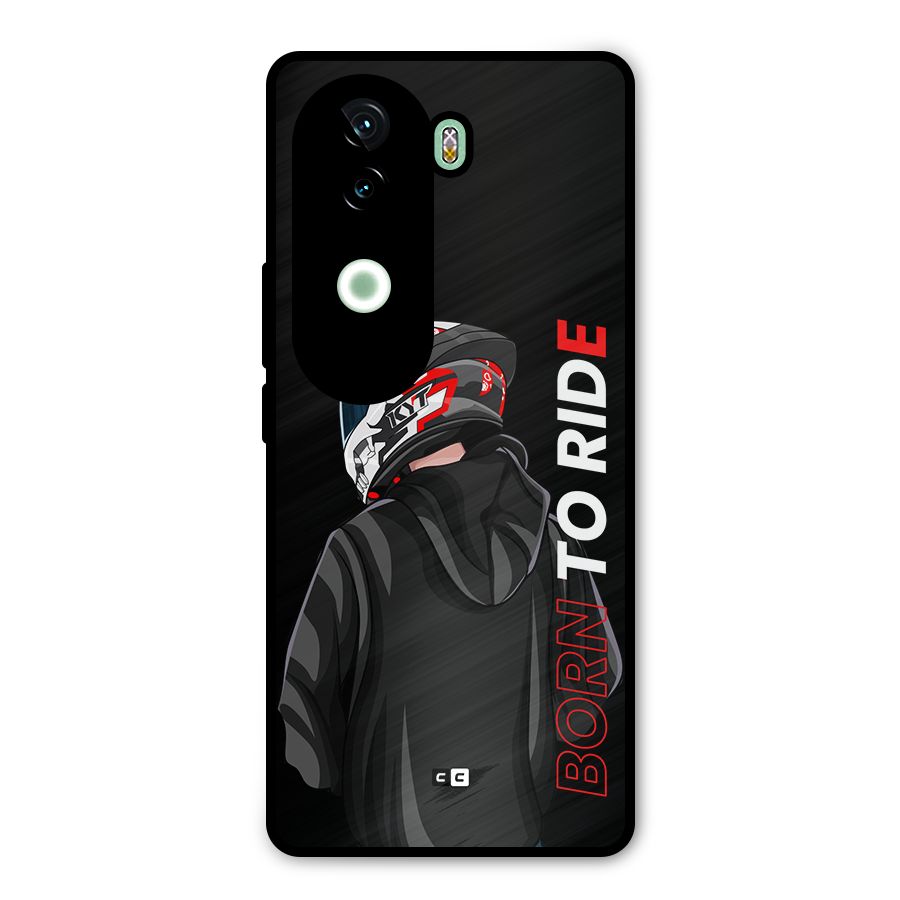 Born To Ride Metal Back Case for Vivo V40e