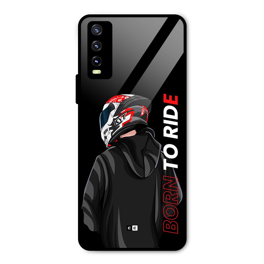 Born To Ride Metal Back Case for Vivo Y20t