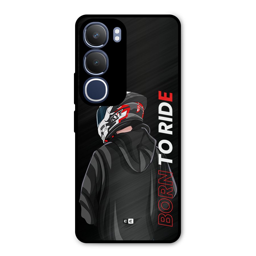 Born To Ride Metal Back Case for Vivo Y29