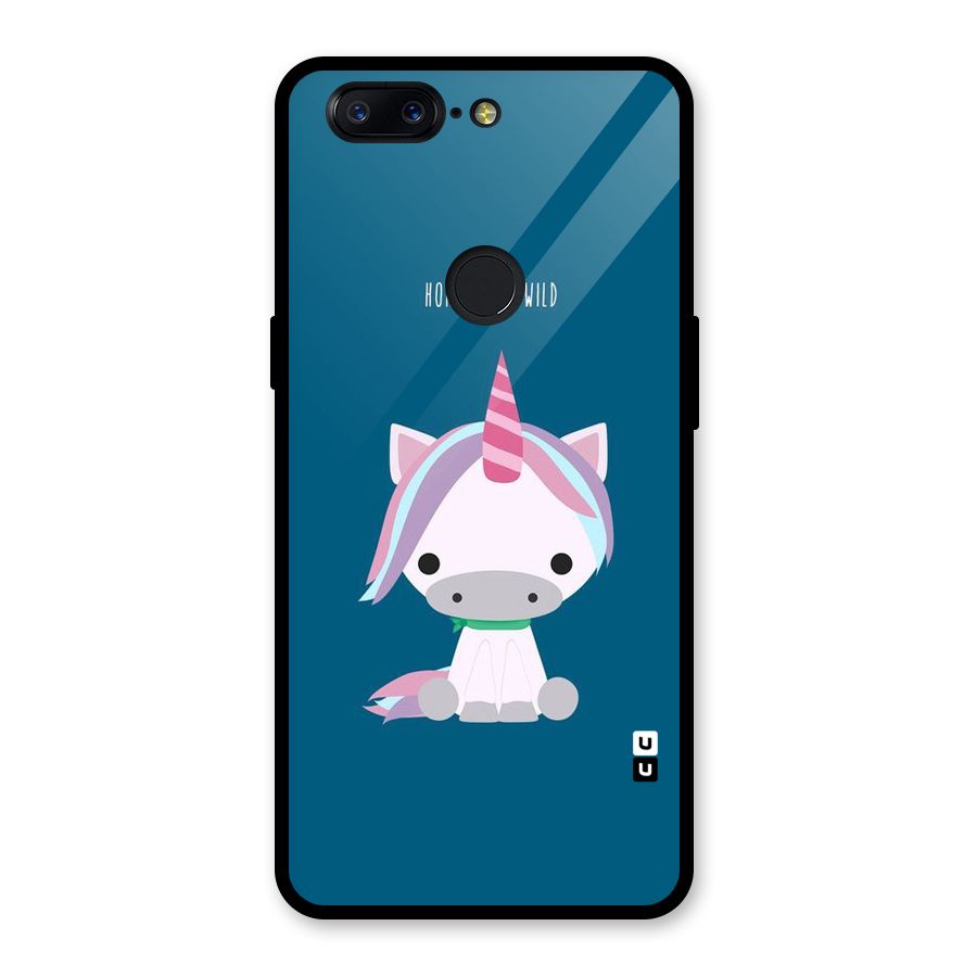 Born Wild Unicorn Glass Back Case for OnePlus 5T