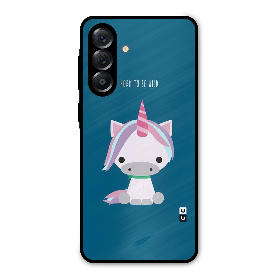 Born Wild Unicorn Metal Back Case for Galaxy A36