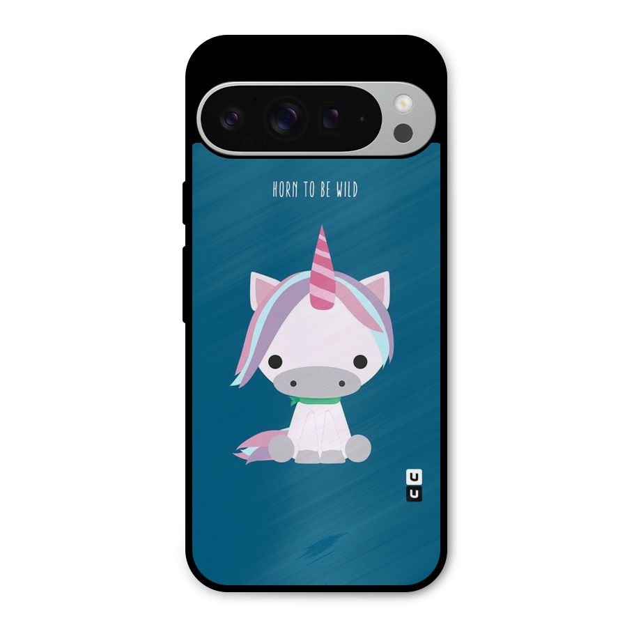 Born Wild Unicorn Metal Back Case for Google Pixel 9 Pro XL