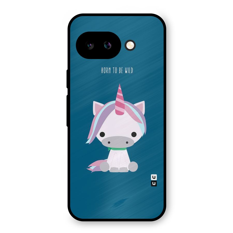 Born Wild Unicorn Metal Back Case for Google Pixel 9a
