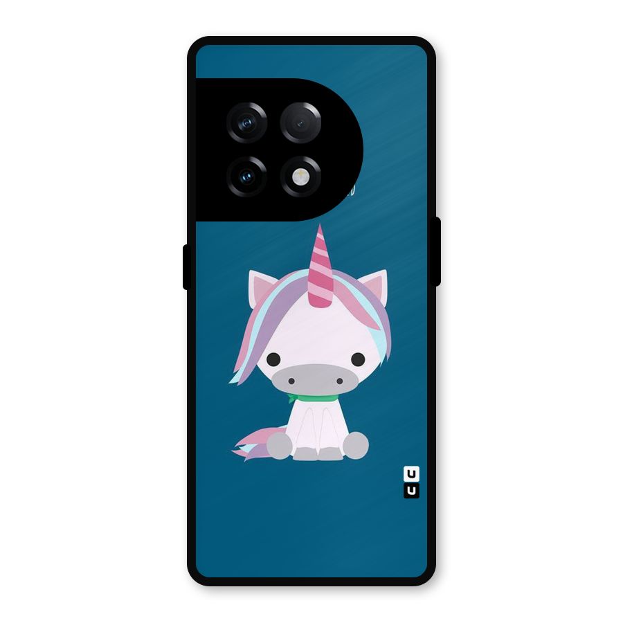 Born Wild Unicorn Metal Back Case for OnePlus 11R