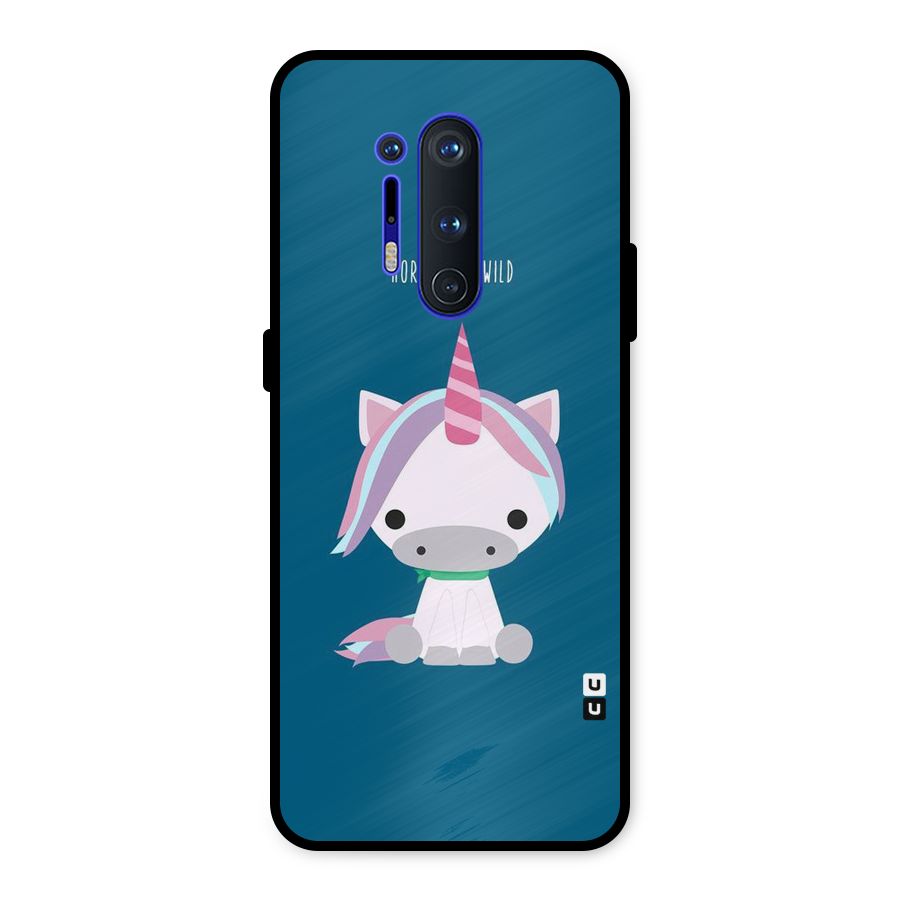 Born Wild Unicorn Metal Back Case for OnePlus 8 Pro