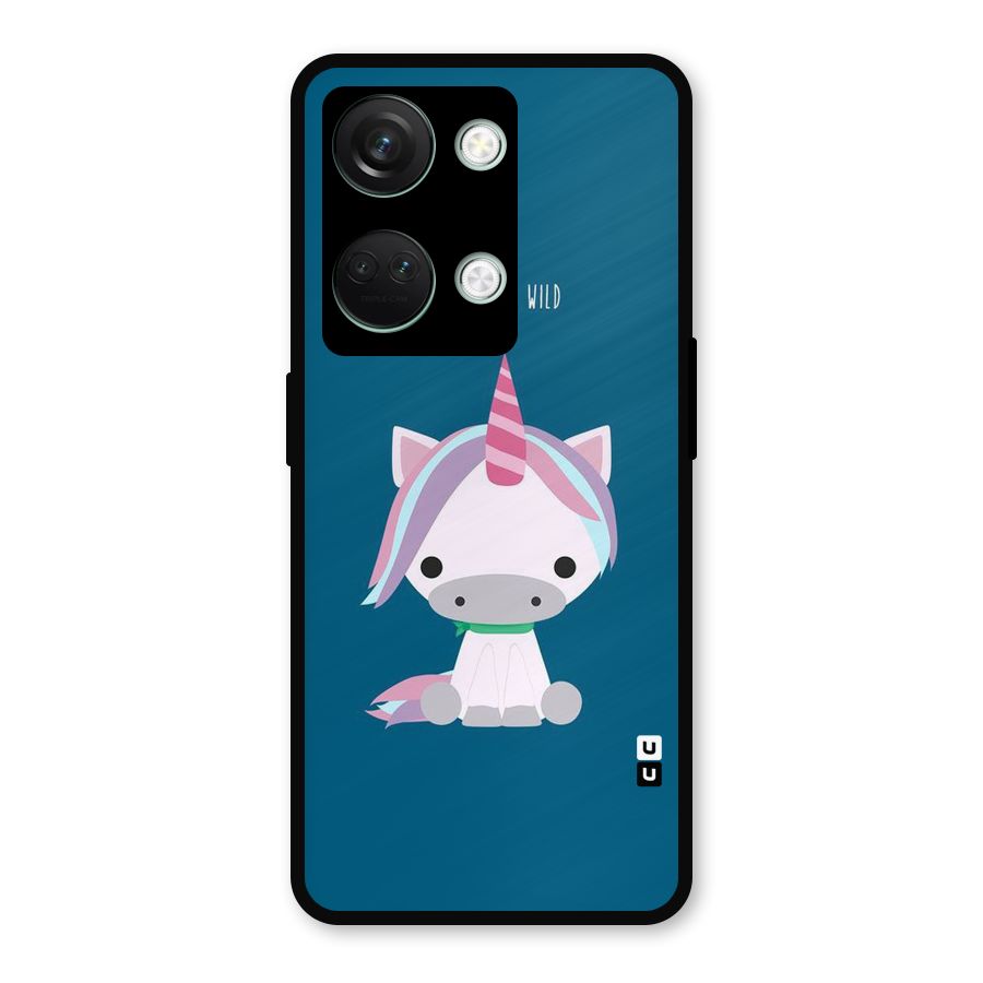 Born Wild Unicorn Metal Back Case for OnePlus Nord 3