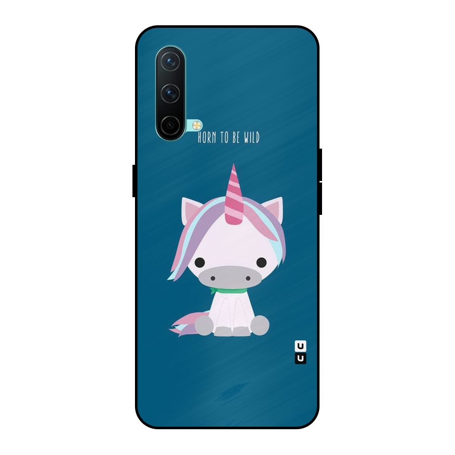 Born Wild Unicorn Metal Back Case for OnePlus Nord CE 5G