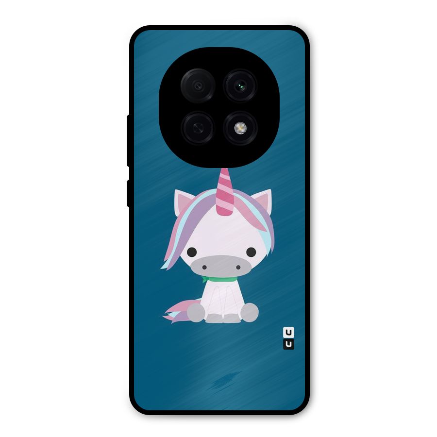 Born Wild Unicorn Metal Back Case for Oppo F29 Pro