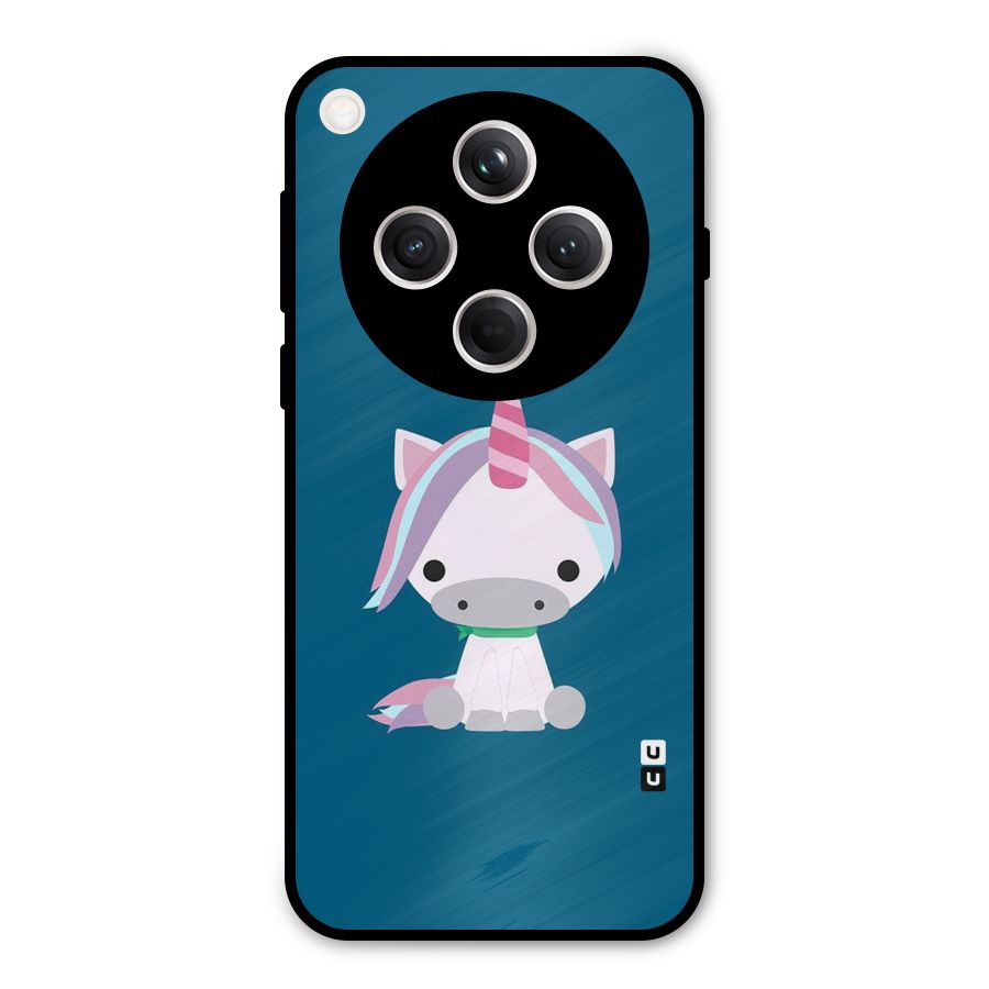Born Wild Unicorn Metal Back Case for Oppo Find X8