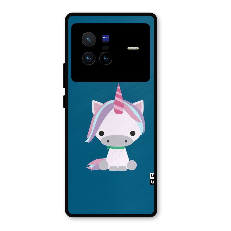 Born Wild Unicorn Metal Back Case for Vivo X80