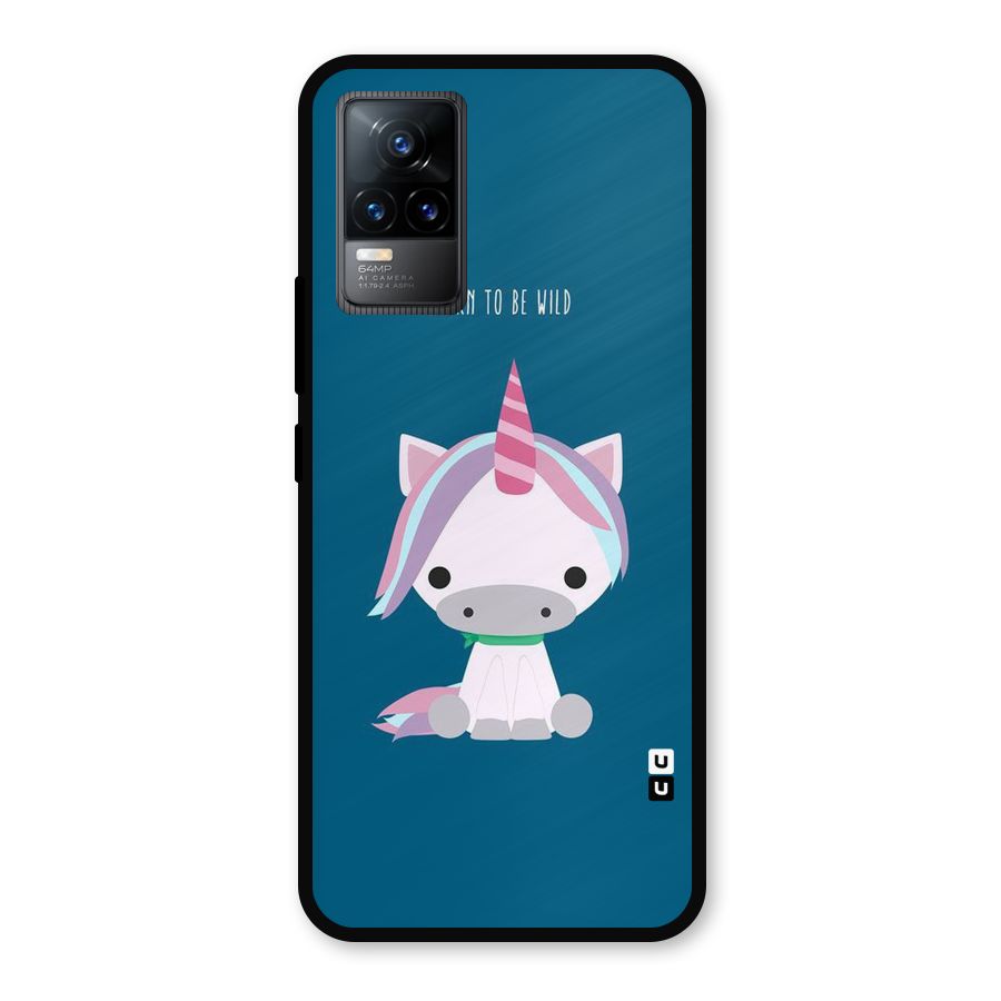 Born Wild Unicorn Metal Back Case for Vivo Y73