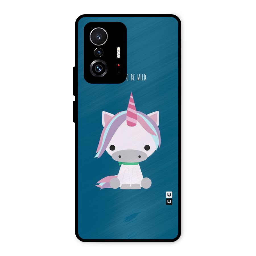 Born Wild Unicorn Metal Back Case for Xiaomi 11T Pro