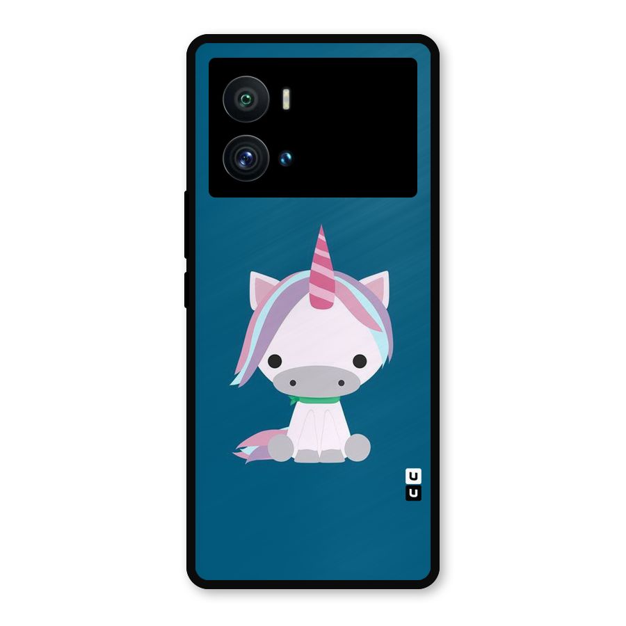 Born Wild Unicorn Metal Back Case for iQOO 9 Pro