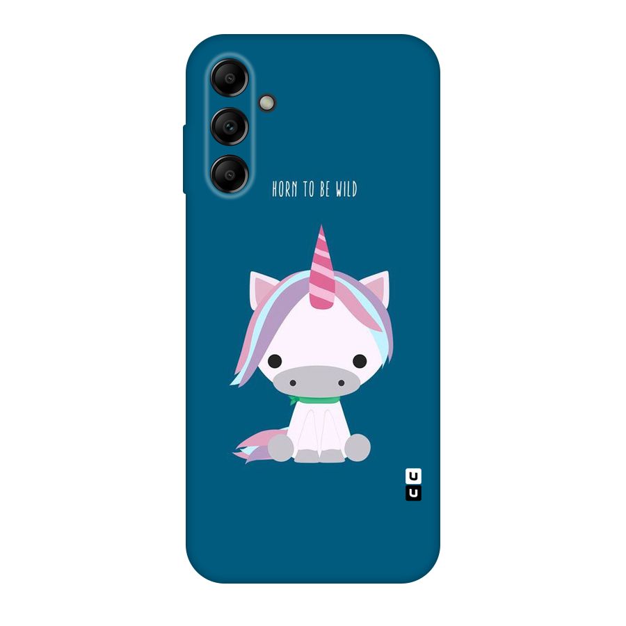 Born Wild Unicorn Original Polycarbonate Back Case for Galaxy A14 5G