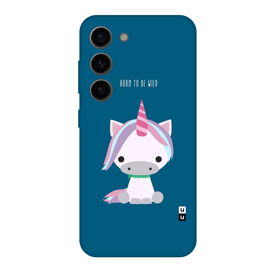 Born Wild Unicorn Original Polycarbonate Back Case for Galaxy S23