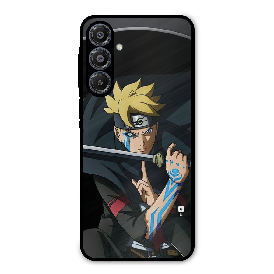 Boruto Uzumaki Stance Metal Back Case for Galaxy A16 5G