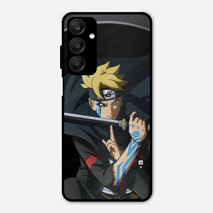 Boruto Uzumaki Stance Metal Back Case for Galaxy A25 5G