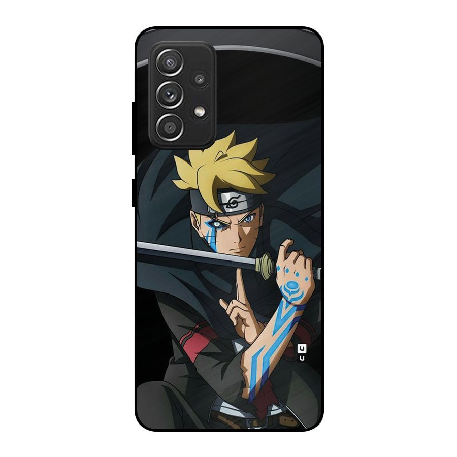 Boruto Uzumaki Stance Metal Back Case for Galaxy A52s 5G